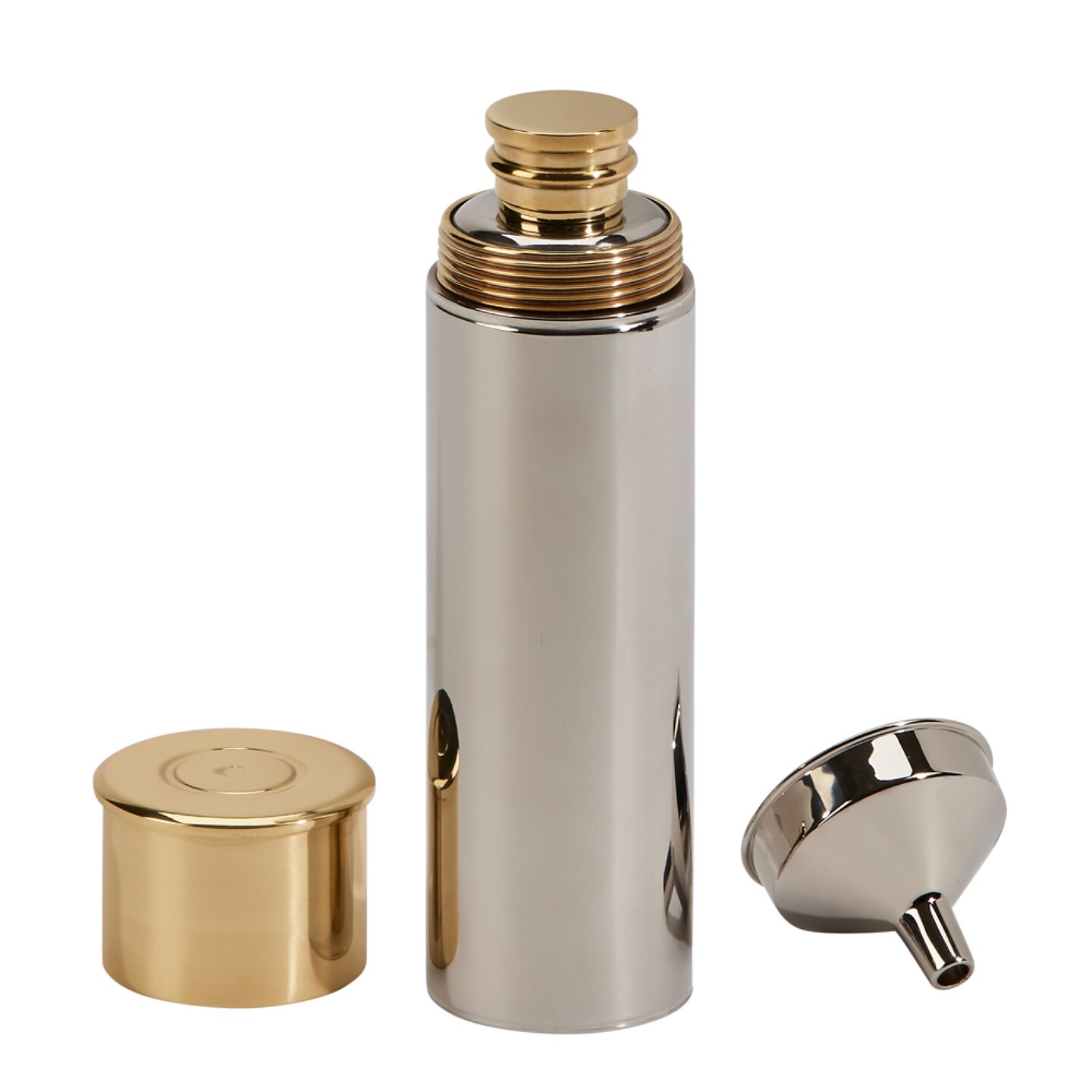 Contemporary Home Living 5&#x22; Shotgun Shell Stainless Steel Flask