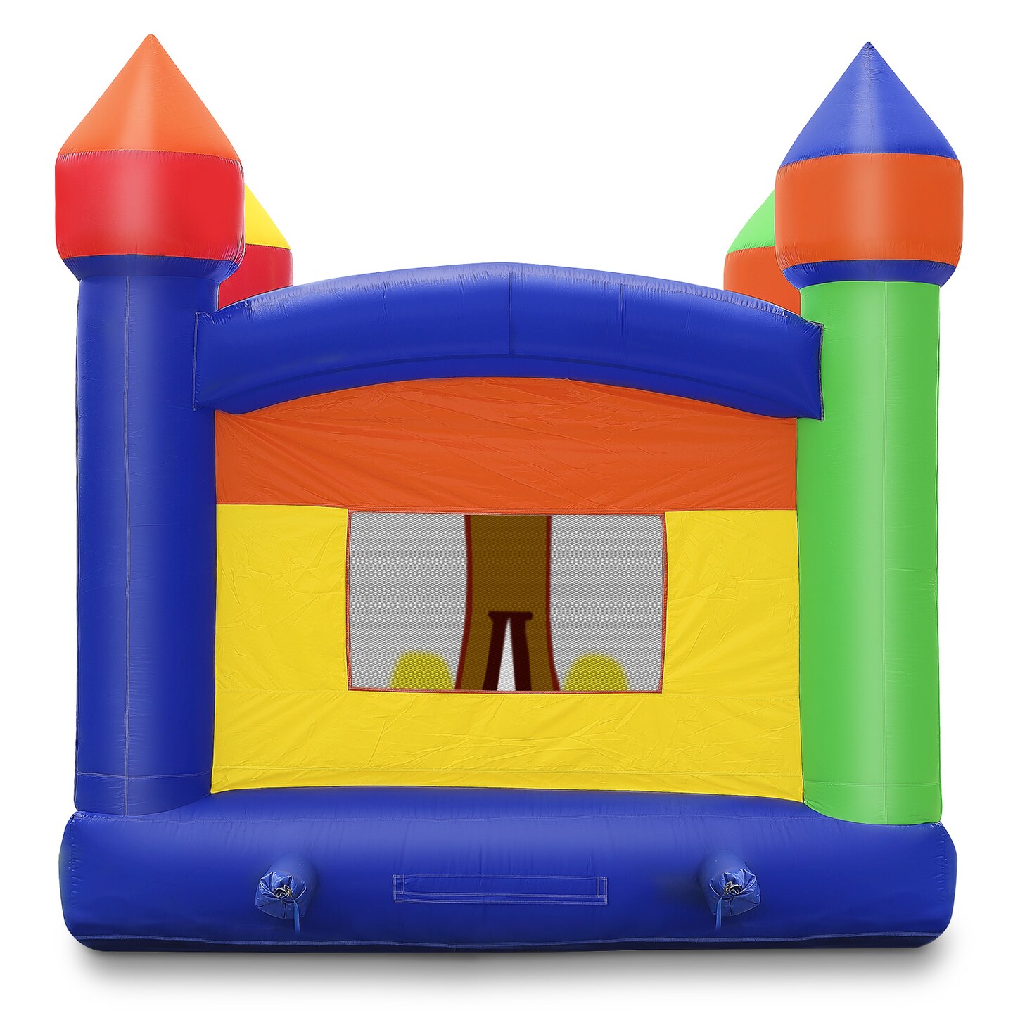 Cloud 9 Commercial Grade 13' x 13' Castle Bounce House with Blower - 100% PVC Inflatable Bouncer