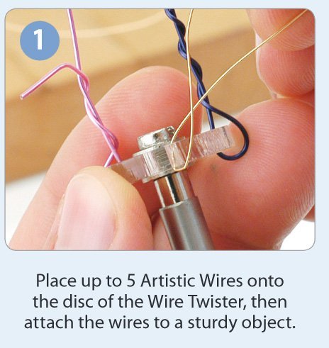 Wire Twister Designed to Twist up to 5 Individual Wires Together