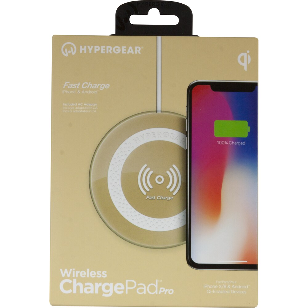 Hypergear   ChargePad Pro 10W Wireless Fast Charger (CHARGER10W-PRNT)