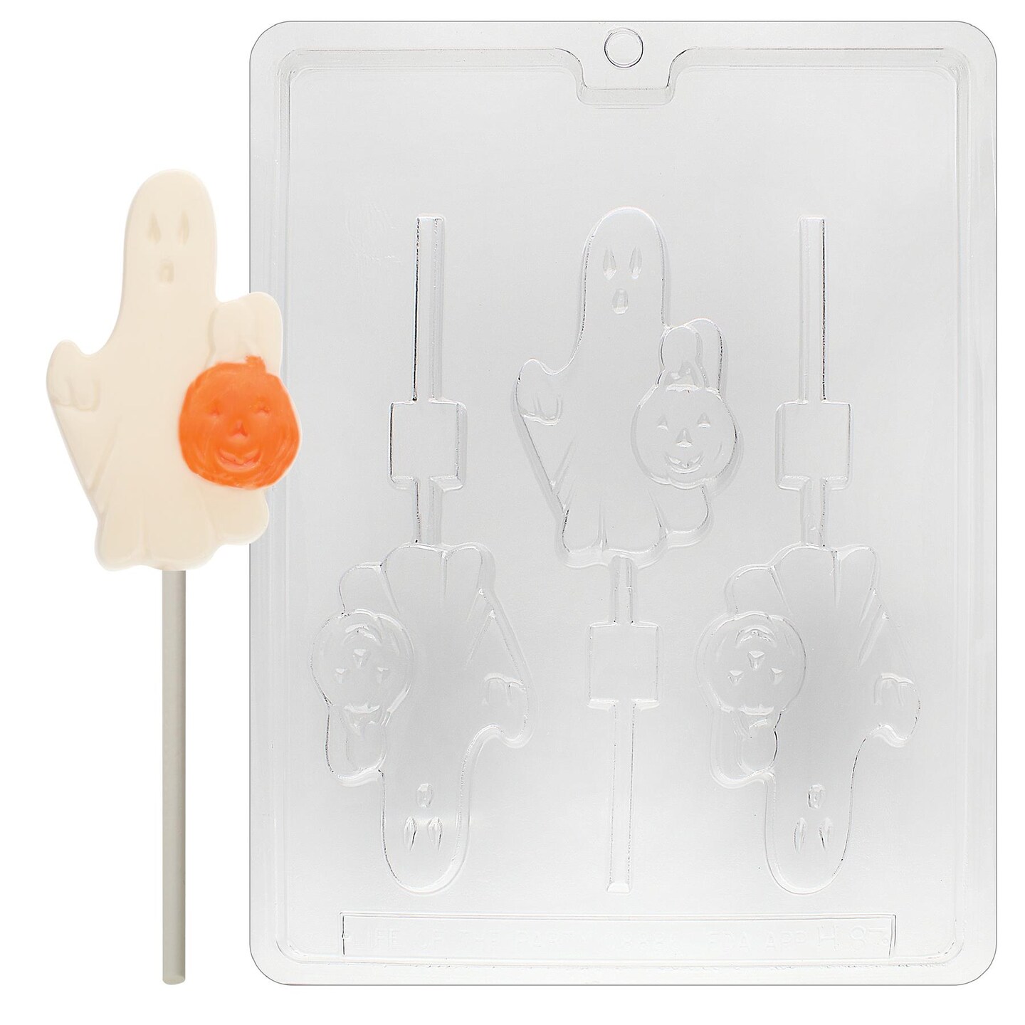 Ghost Pop Hard Candy Mold