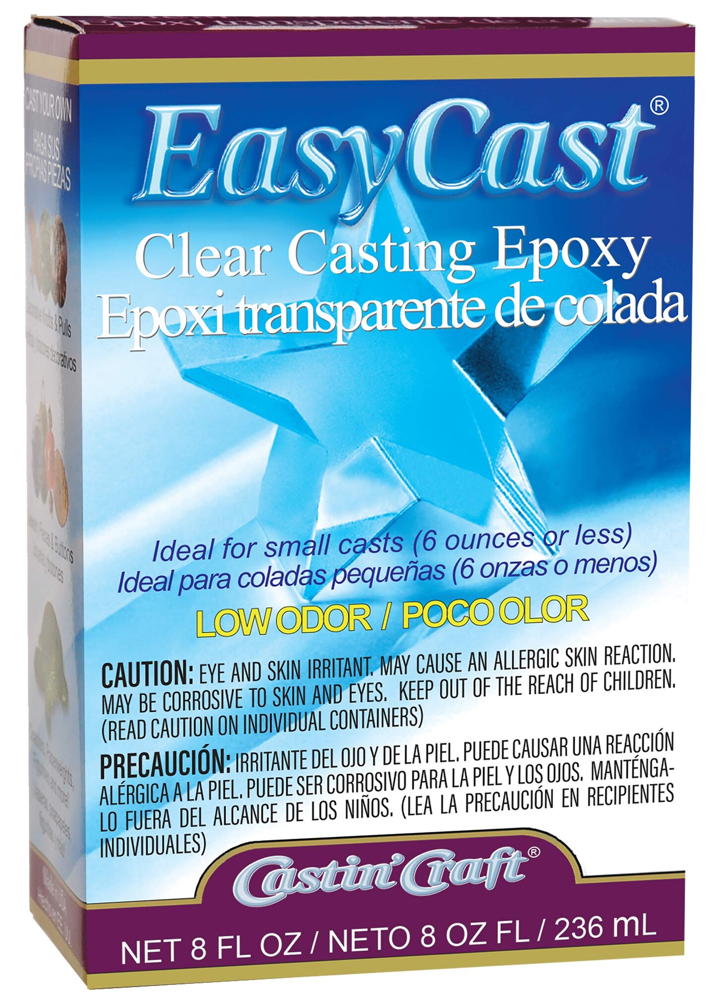 Environmental Technology 8-Ounce Kit Casting&#x27; Craft Casting Epoxy, Clear