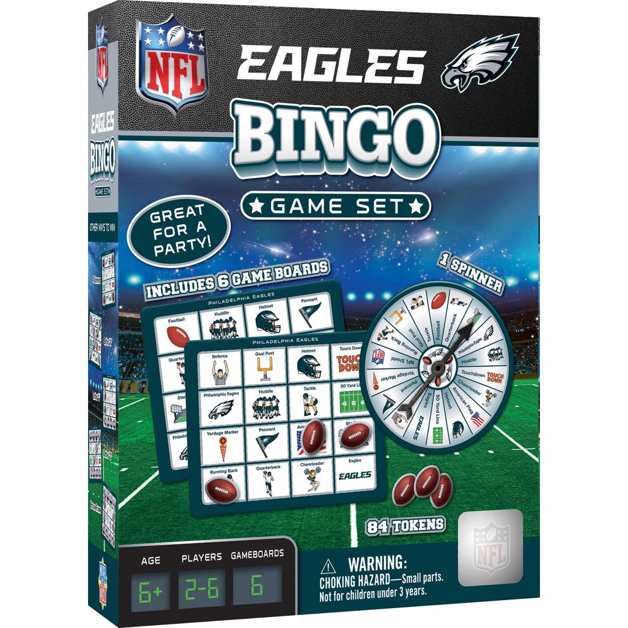 : Philadelphia Eagles Game Day Party Supplies Kit : Home & Kitchen