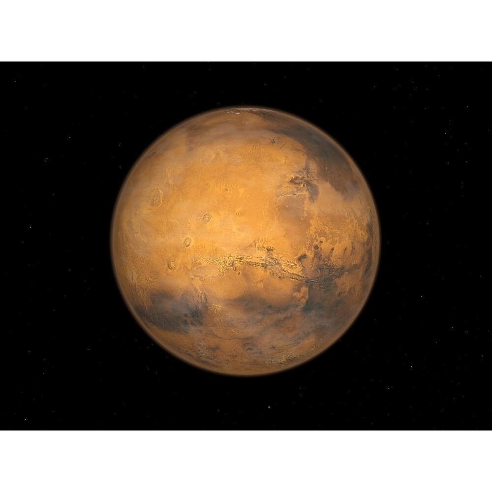 Planet Mars Poster Print (8 X 10)