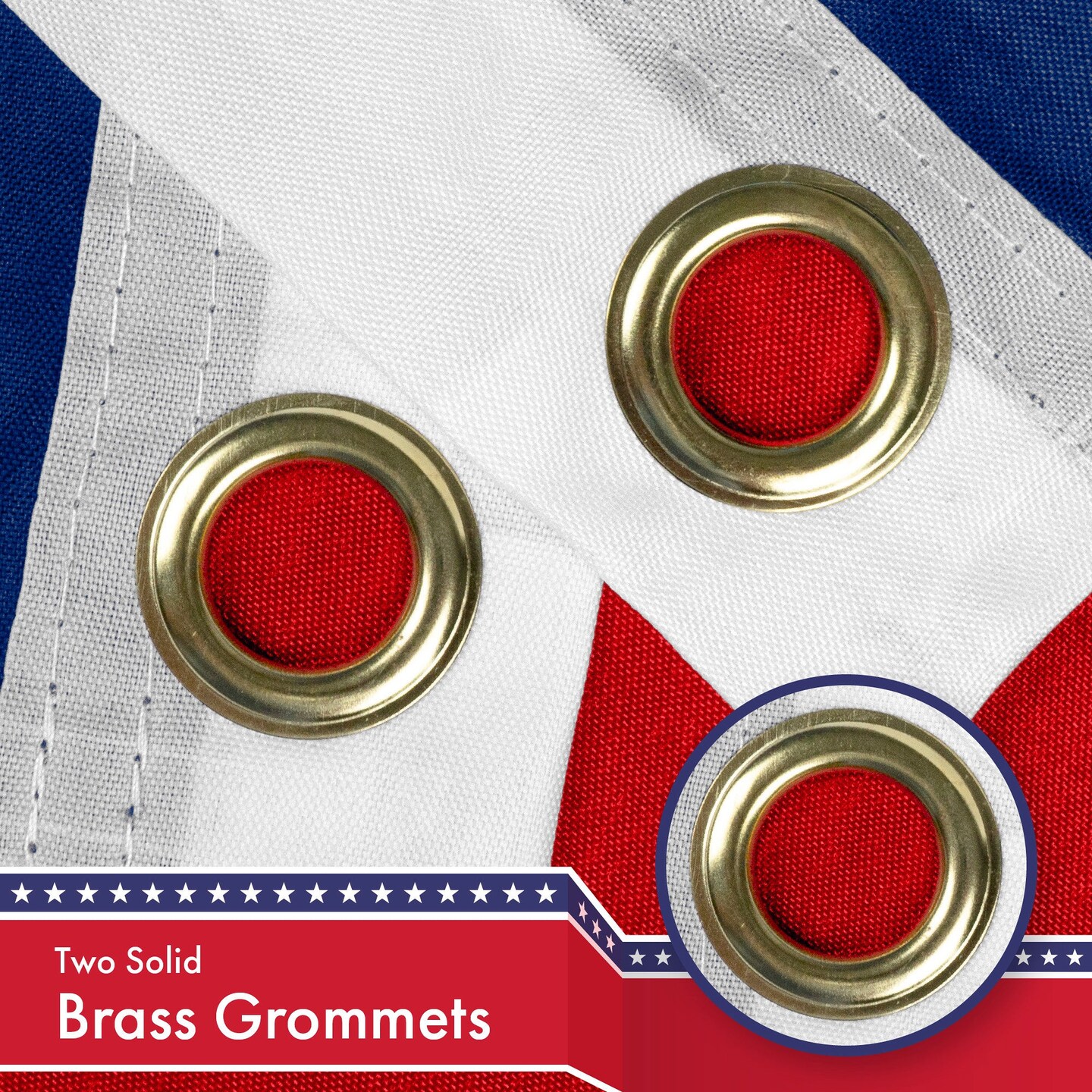 North Carolina State Flag 3x5 Ft 2-Pack 150D Printed Polyester By G128