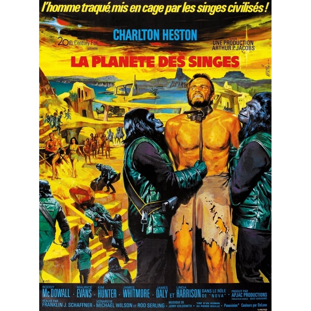 Planet Of The Apes Movie Poster Masterprint
