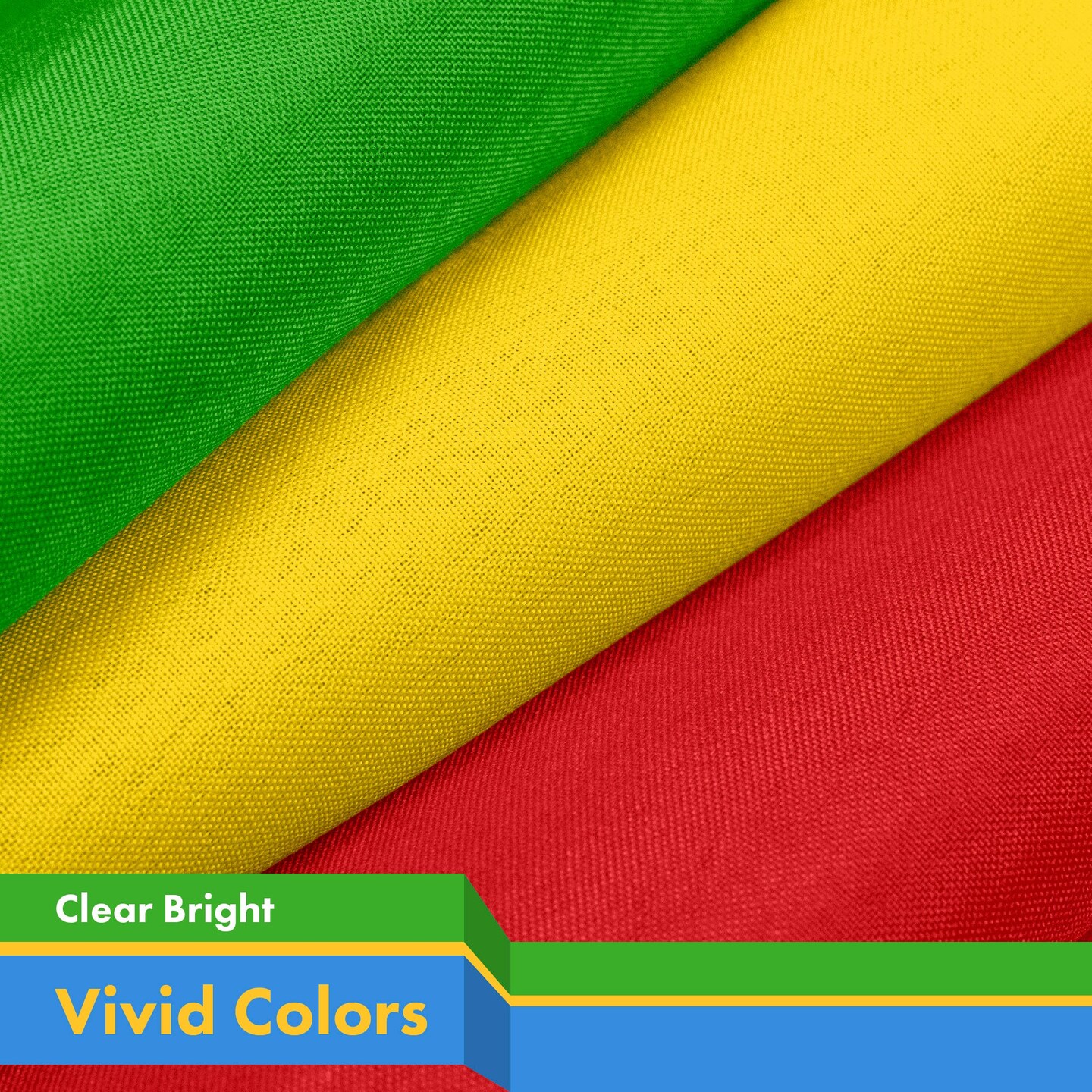 G128 2 Pack: Mali (Malian) Flag | 3x5 feet | Printed 150D Indoor/Outdoor, Vibrant Colors, Brass Grommets, Quality Polyester, Much Thicker More Durable Than 100D 75D Polyester