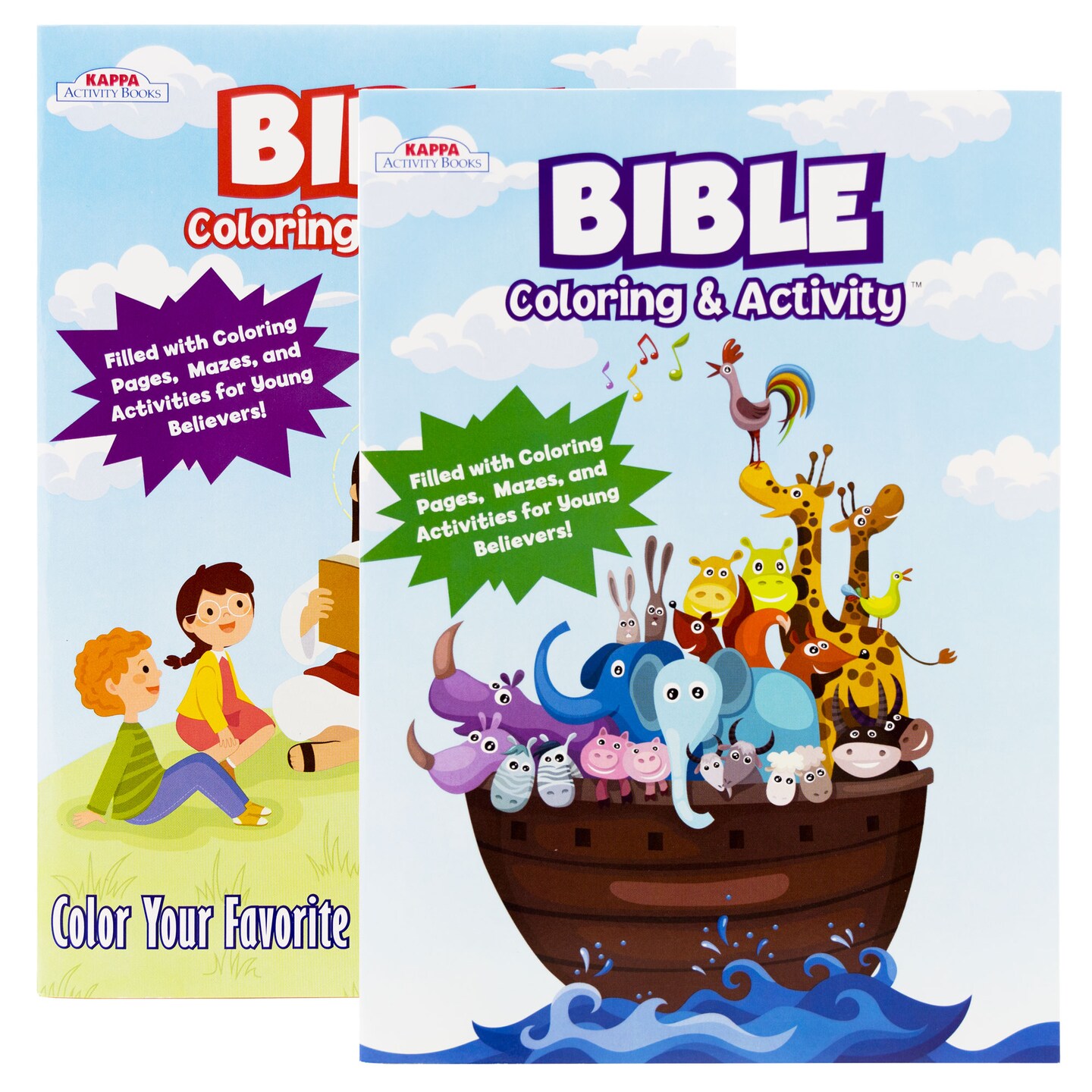 KAPPA Favorite Bible Stories Coloring &#x26; Activity Book