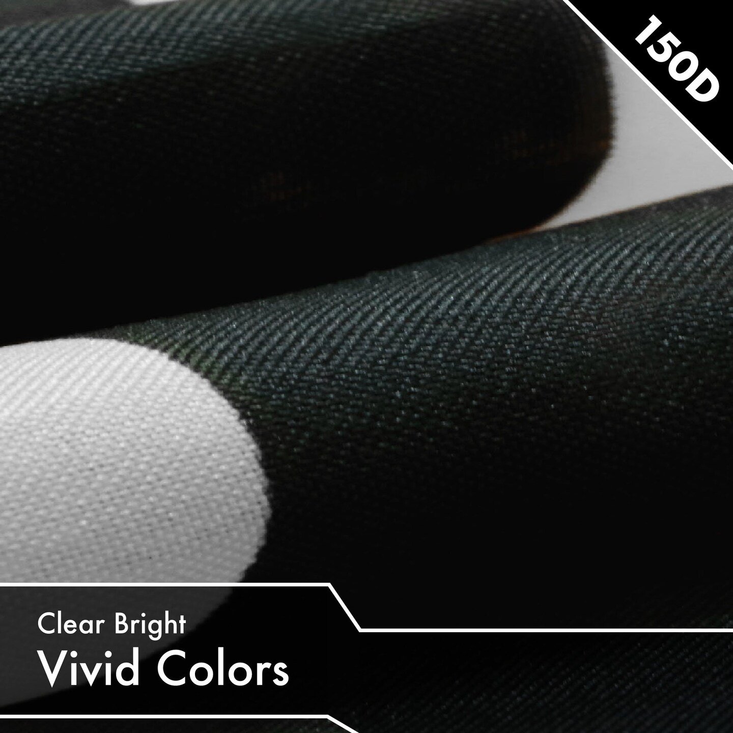 G128 Combo Pack: USA American Flag 3x5 Ft 150D Printed Stars & Black Lives Matter (Black/White) Flag 3x5 Ft 150D Printed