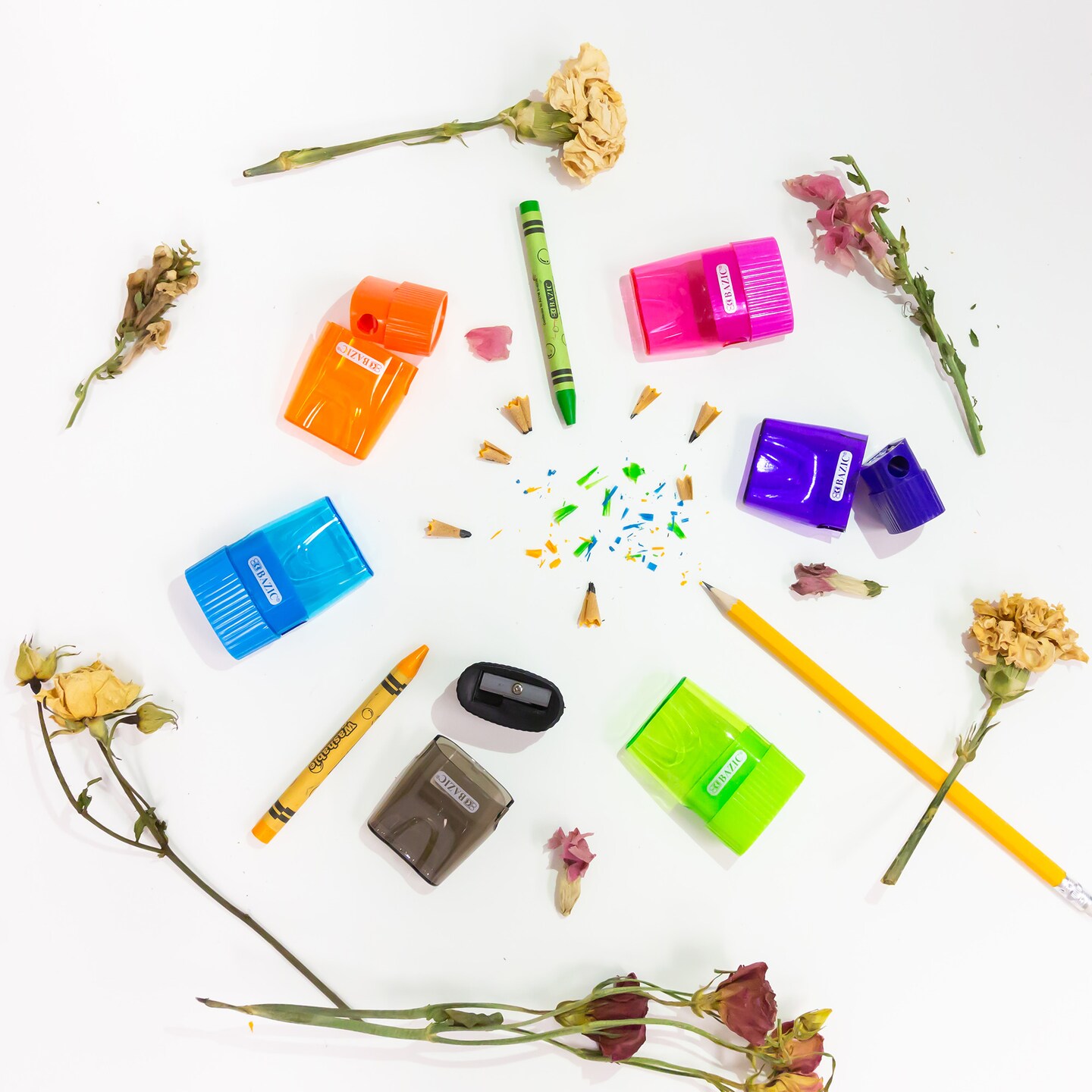 BAZIC Remi Sharpener w/ Receptacle