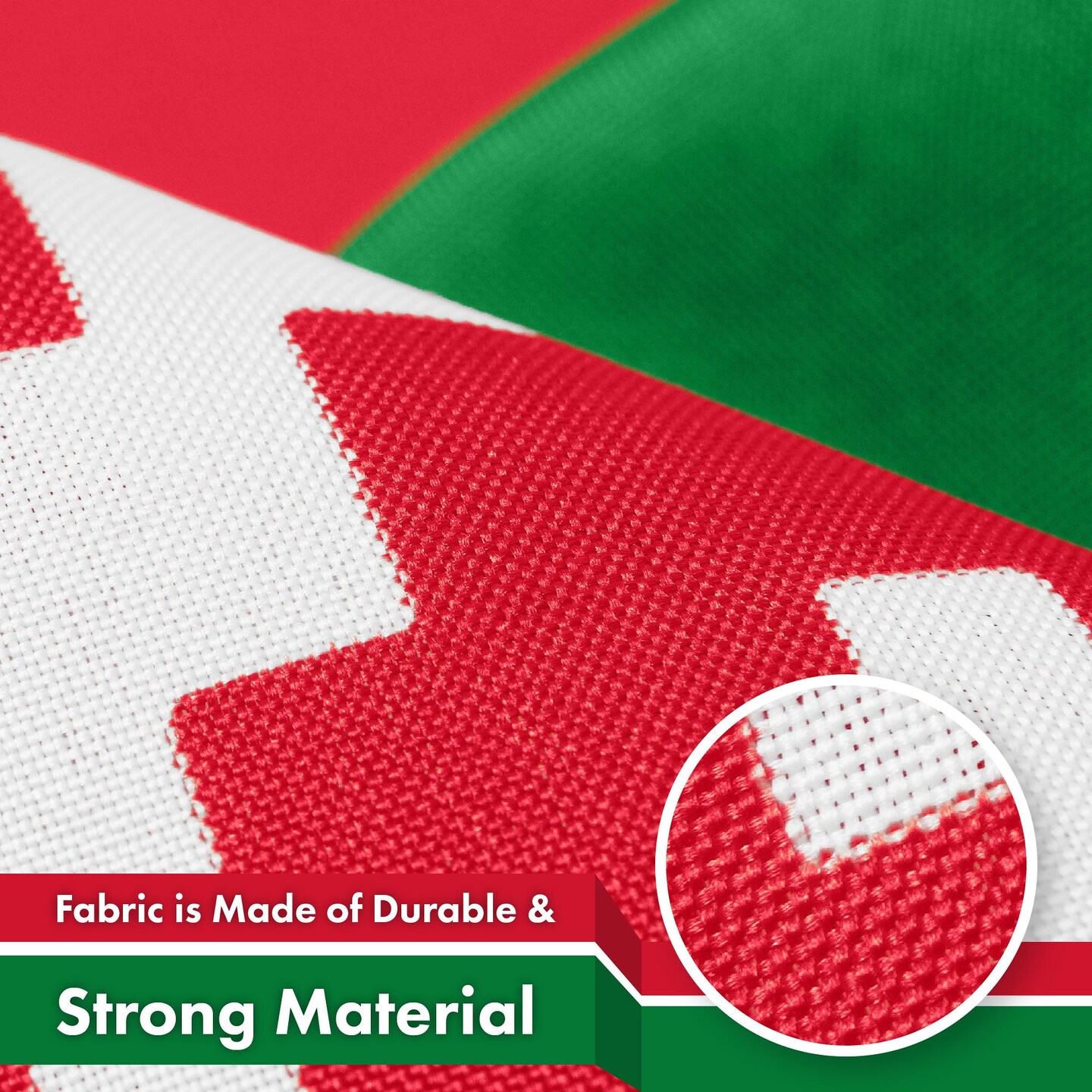G128 2 Pack: Belarus Belarusian Flag | 3x5 Ft | LiteWeave Pro Series Printed 150D Polyester | Country Flag, Vibrant Colors, Brass Grommets, Thicker and More Durable Than 100D 75D Polyester