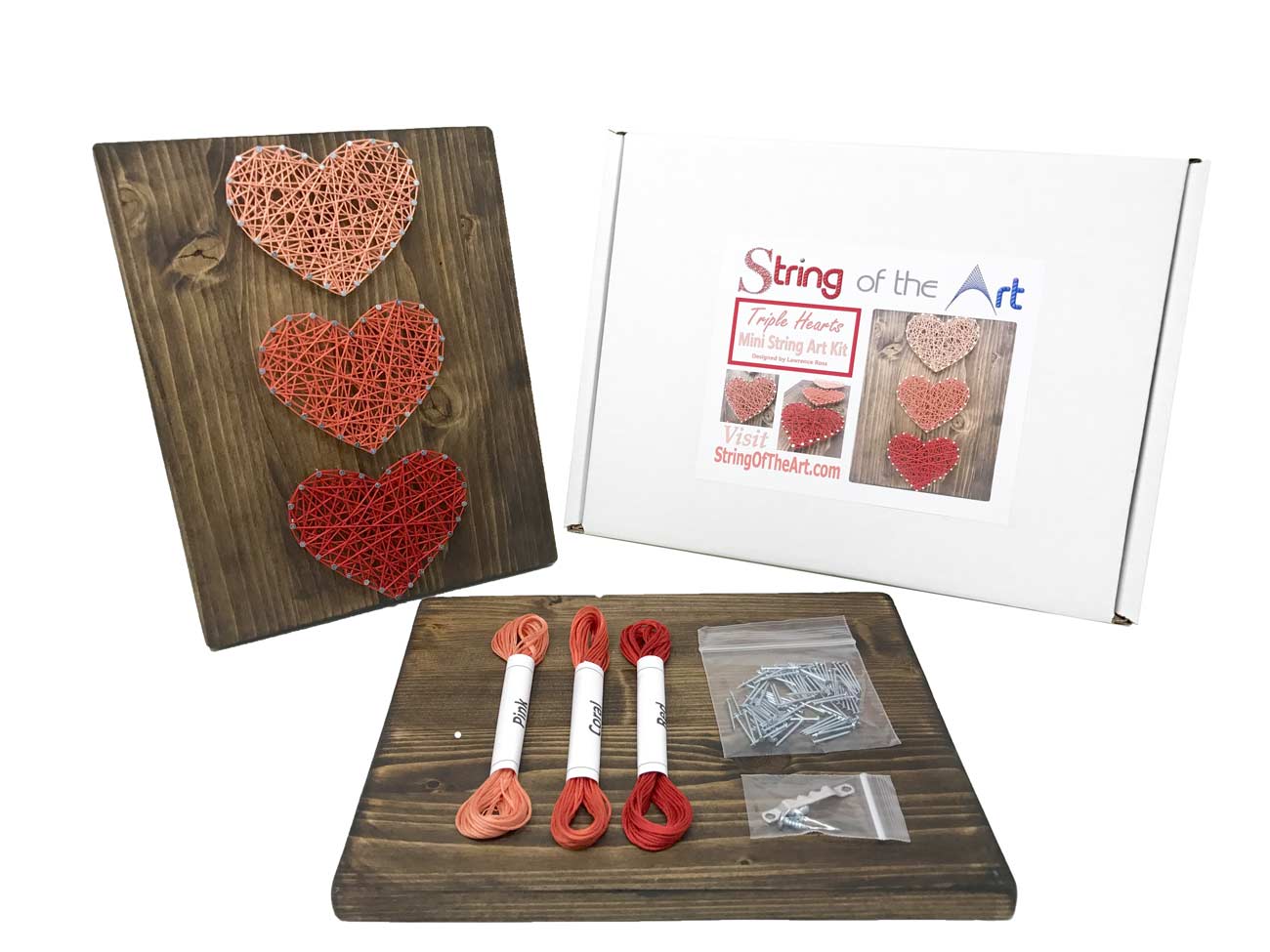 thumbnail image 2 of INFUNLY DIY 3D Rainbow String Art Kit - Creative Craft For Adults & Beginners 2 of 14