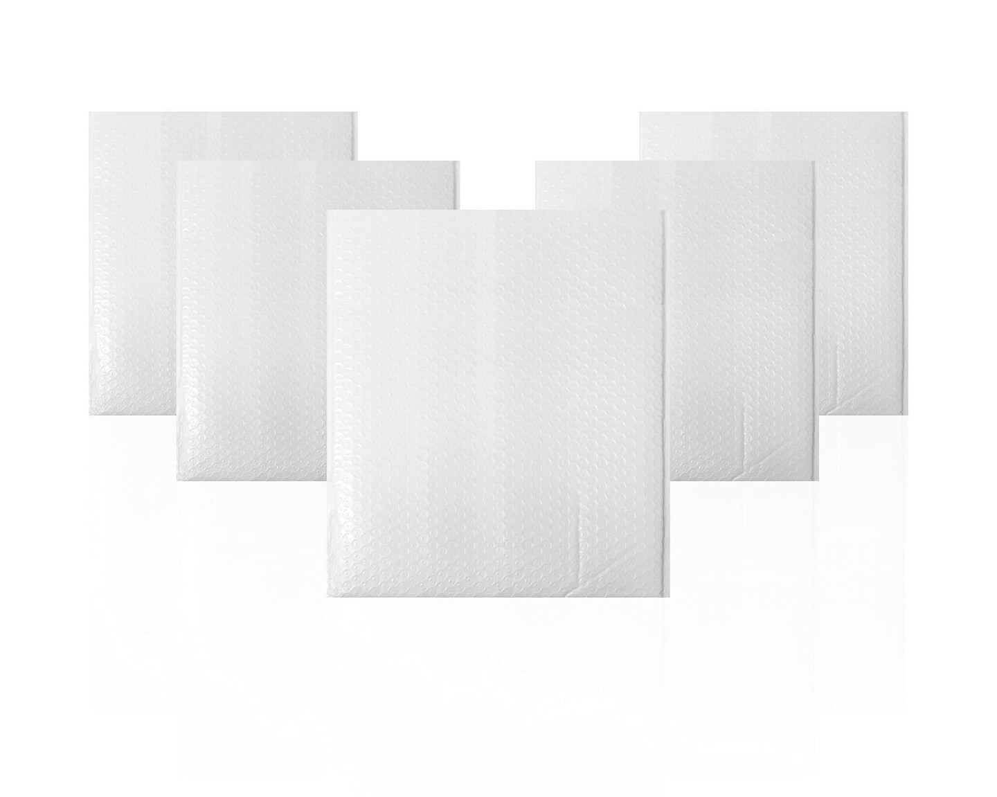 AMZ Self Seal White Bubble Mailers Pack of 25 Plastic Bubble Envelopes 8.5 x 11 Padded Mailers Bubble Envelope Mailers Padded Mailing Envelopes Poly Bubble Mailers