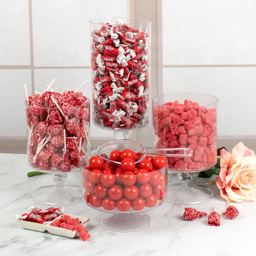 Value Size Candy Buffet - 775pcs (7.3 lbs) - Pink, Light Blue, Green, Red &#x26; Purple &#x26; More