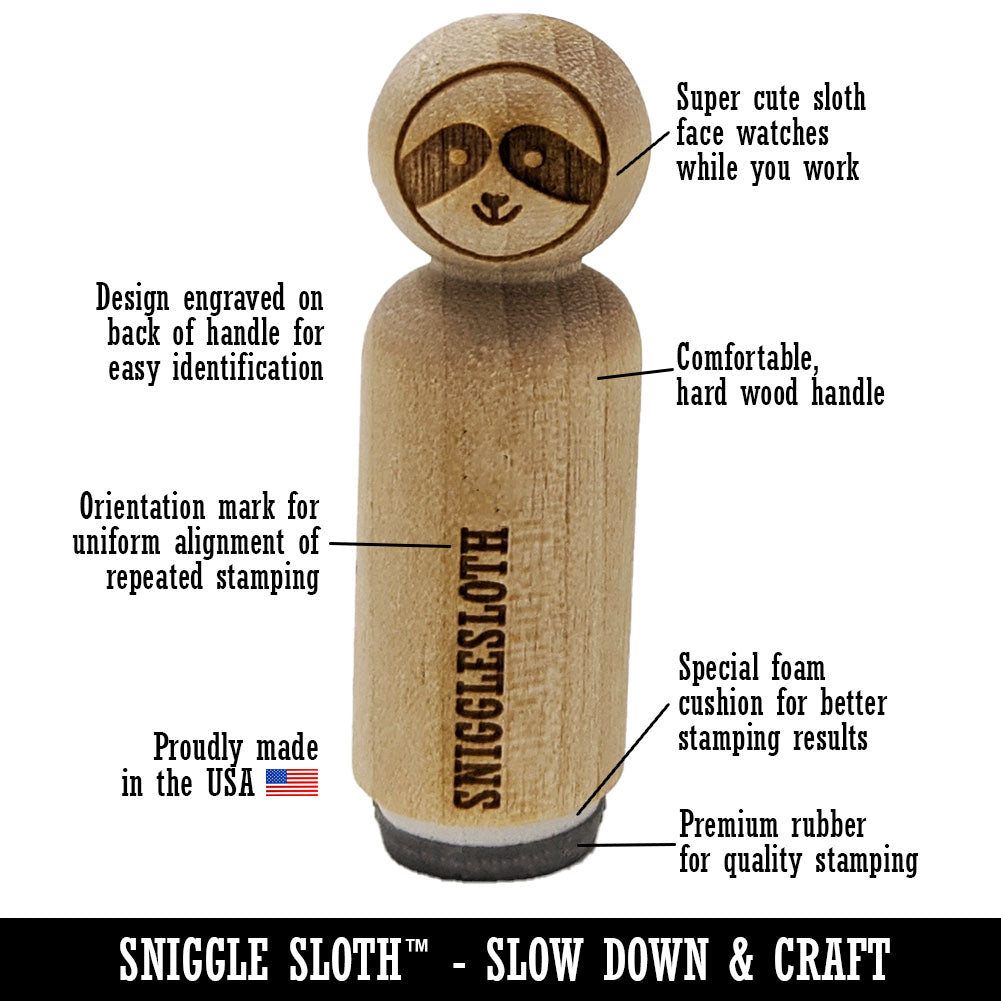 Grumpy Dwarf Beard Head Rubber Stamp for Stamping Crafting Planners