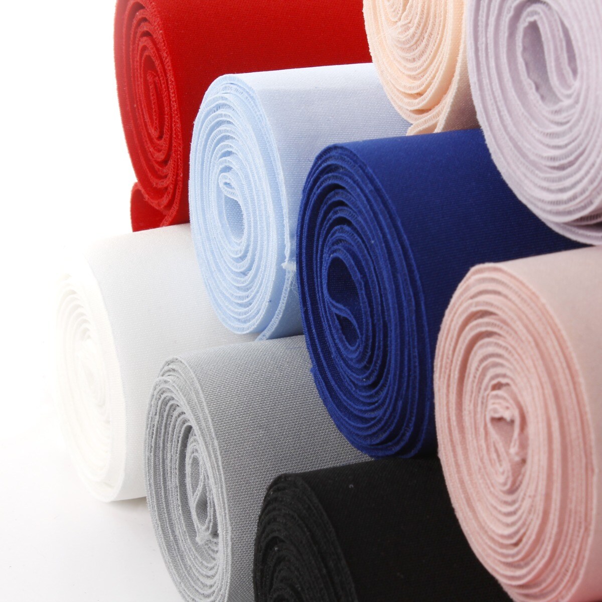 Solid Scuba Fabric Natural 6&#x22; Strip