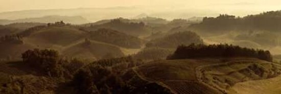Sunrise Over Tuscany Poster Print by Shelley Lake - Item # VARPDX6718