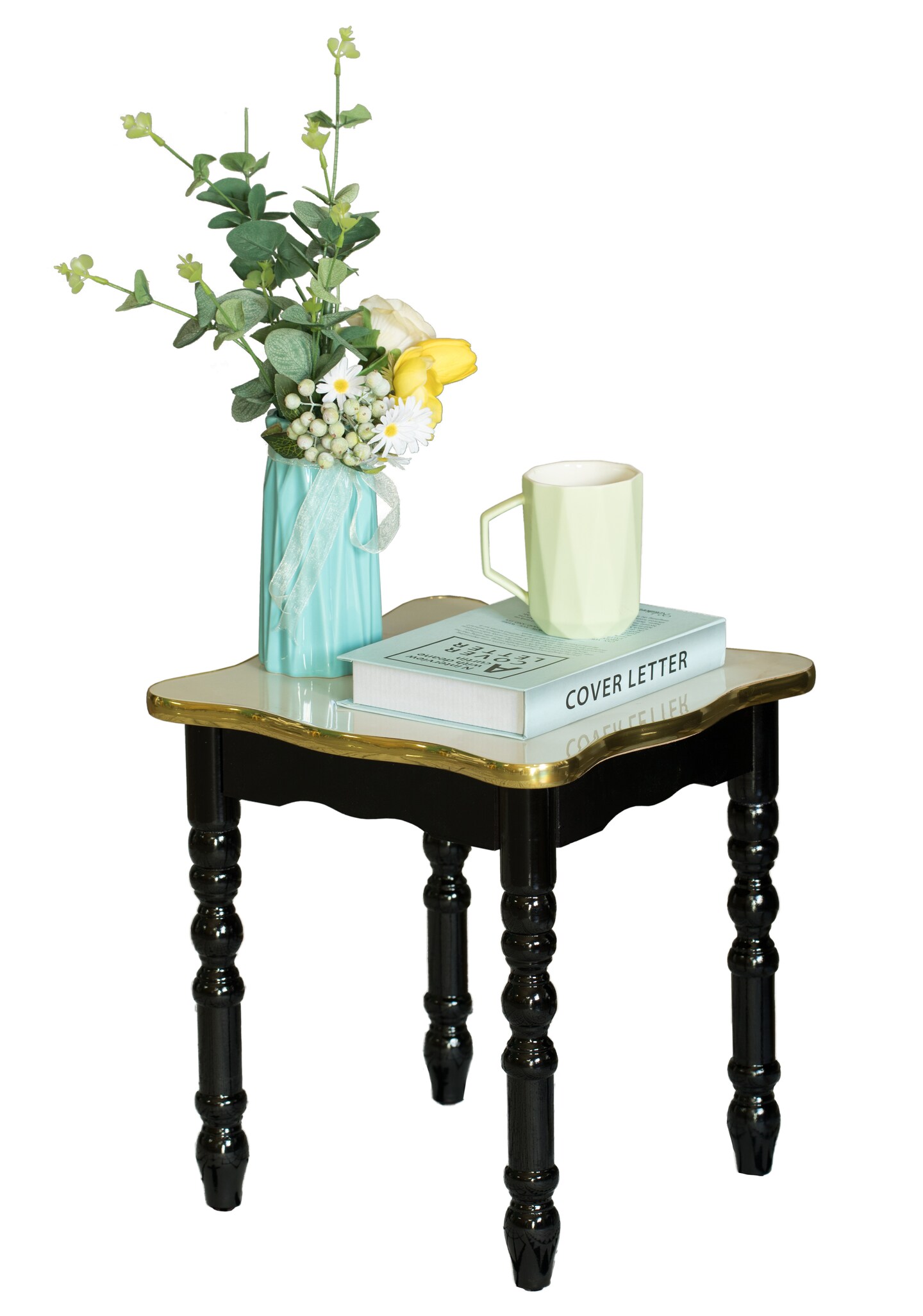 Versatile Square Wooden Side Table - Living Room Accent End Table with Rustic Charm, Sleek Design, and Storage Shelf for Modern Home Decor and Small Spaces