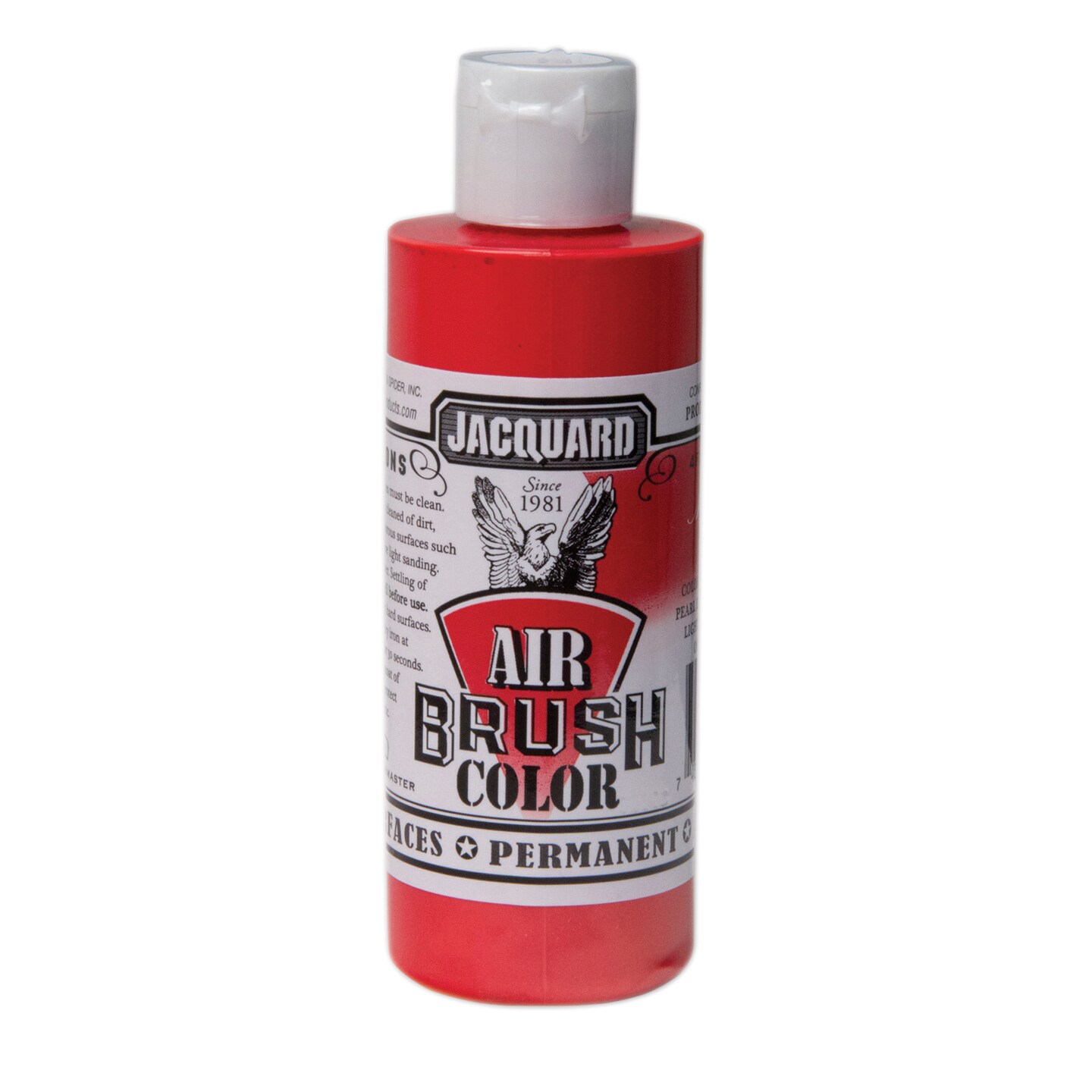 Jacquard Metallic Airbrush Color, 4 oz., Metallic Red