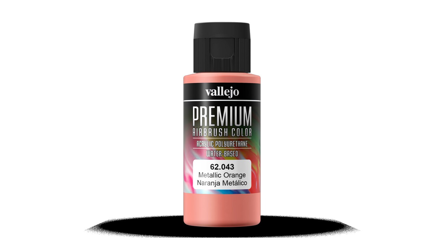 Vallejo   Metallic Orange Premium Color