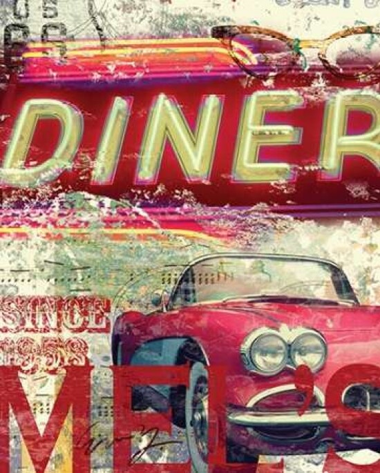 MELS DINER Poster Print by Eric Yang - Item # VARPDXEY19305 | Michaels
