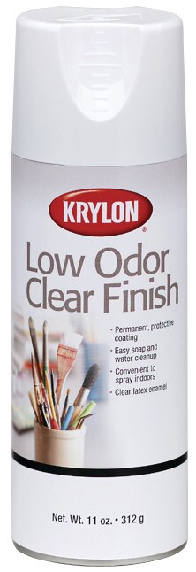 Krylon Low Odor Clear Coating, 11 oz., Gloss