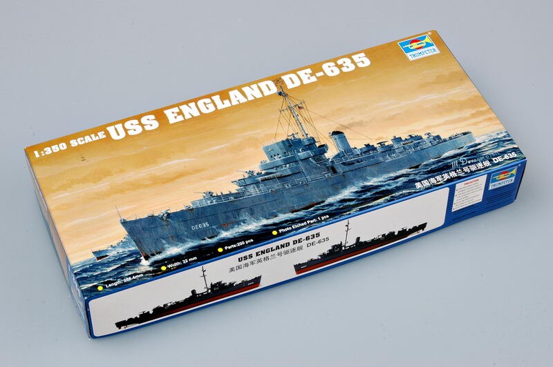 Trumpeter  1/350 USS England DE-635 Buckley Class Destroyer Plastic Model