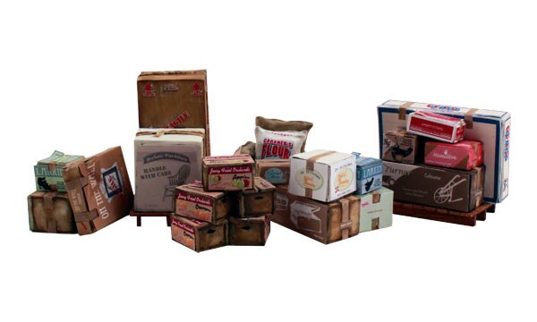 Woodland Scenics  O-Scale O MISC FREIGHT Figures
