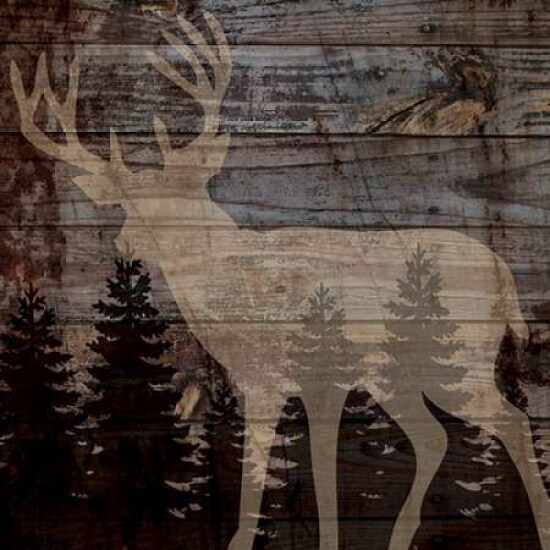 RUSTIC DEER Poster Print by Piper Ballantyne - Item # VARPDXPB25296