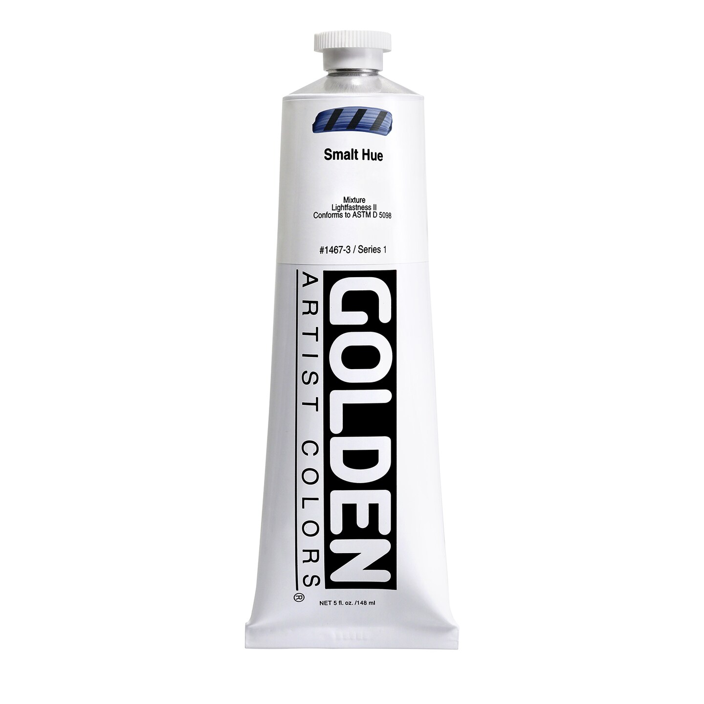 Golden Heavy Body Acrylic, 5 Oz., Smalt Blue Hue