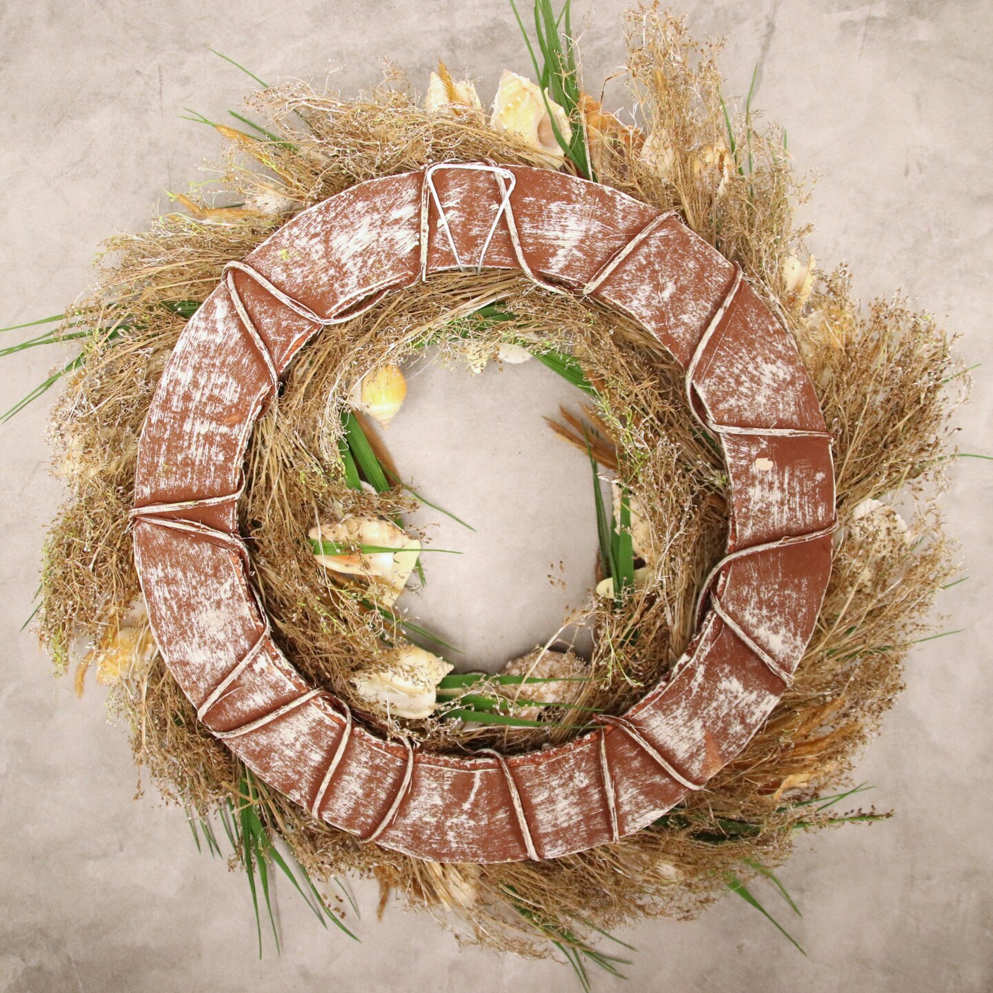 Shell Arrangement Wreath