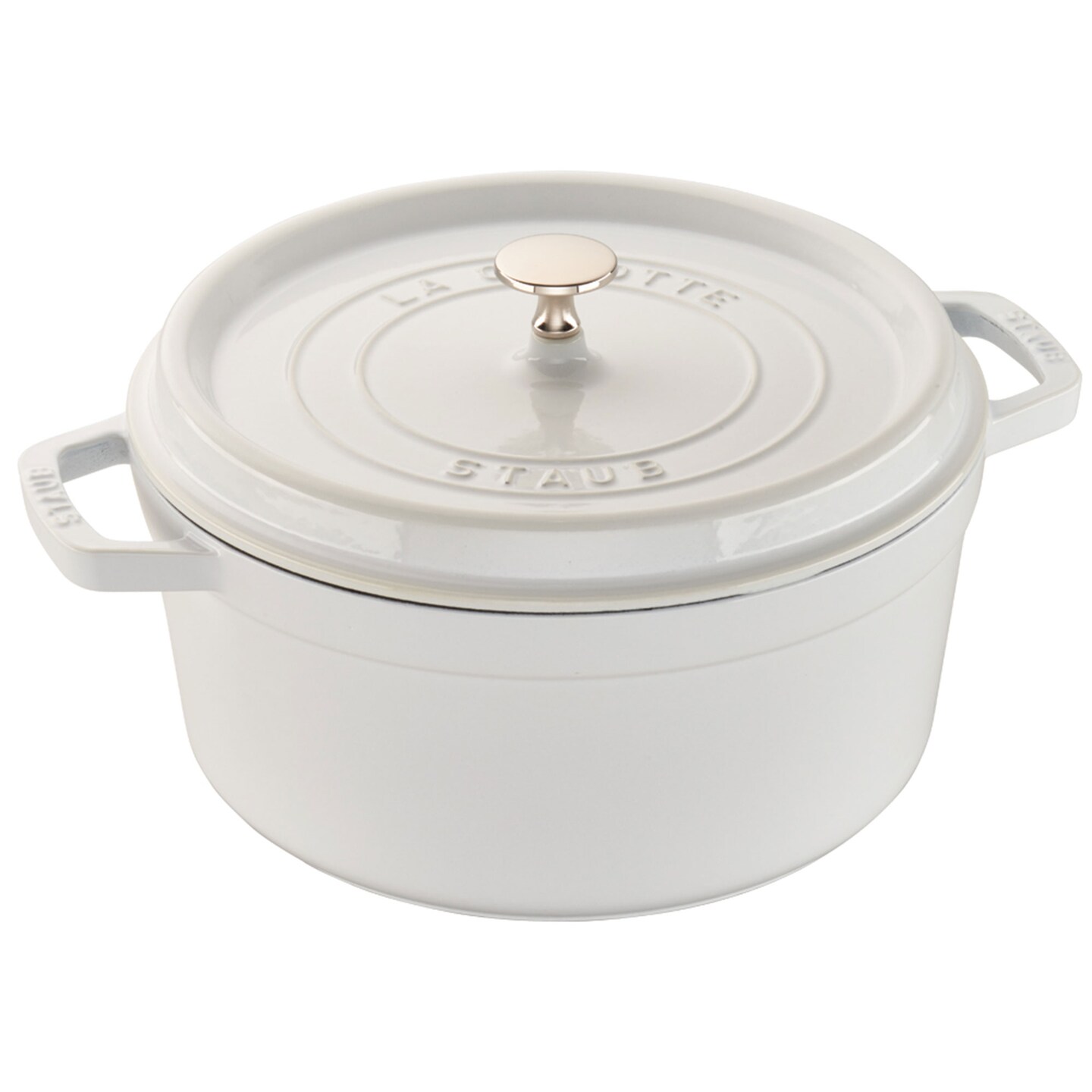 STAUB Cast Iron 5.5-qt Round Cocotte