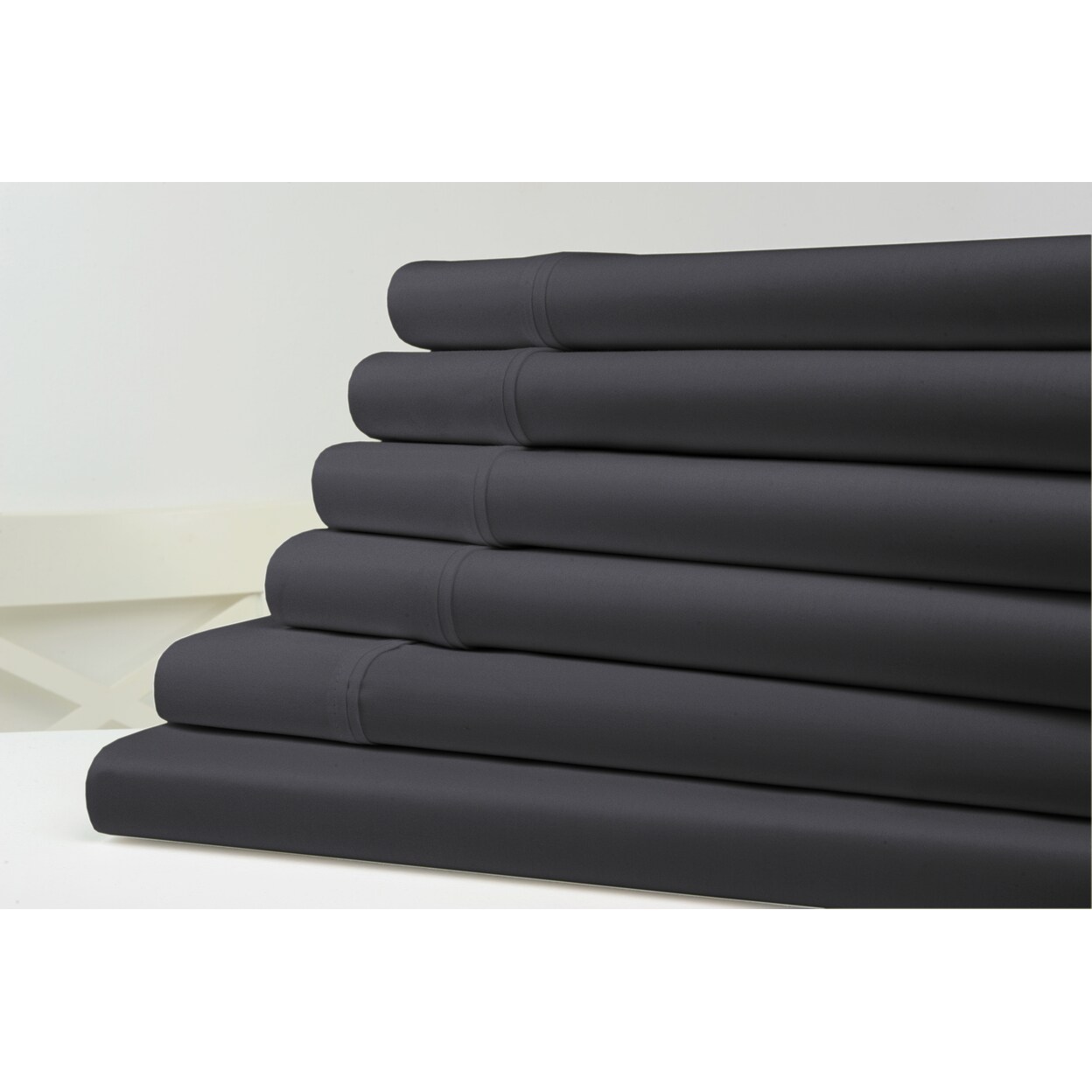 Kathy Ireland Bamboo Cotton 1500 Thread Count 6 Pc Sheet Set Queen King Full