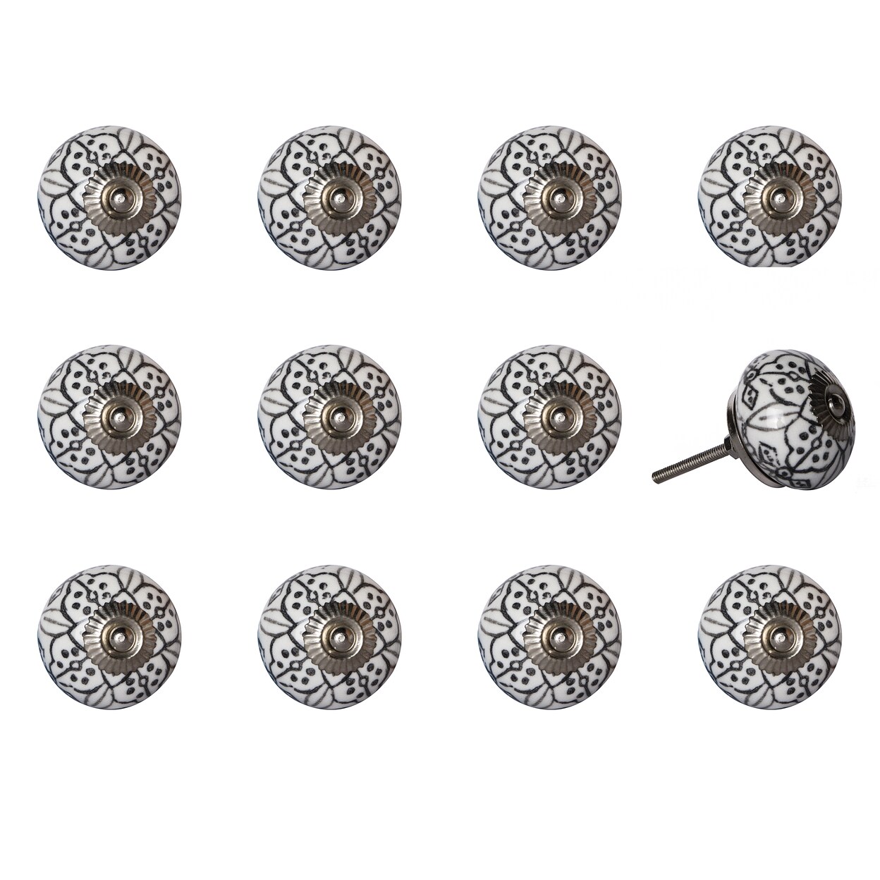Knob-It    Classic Cabinet and Drawer Knobs  12-Piece  3