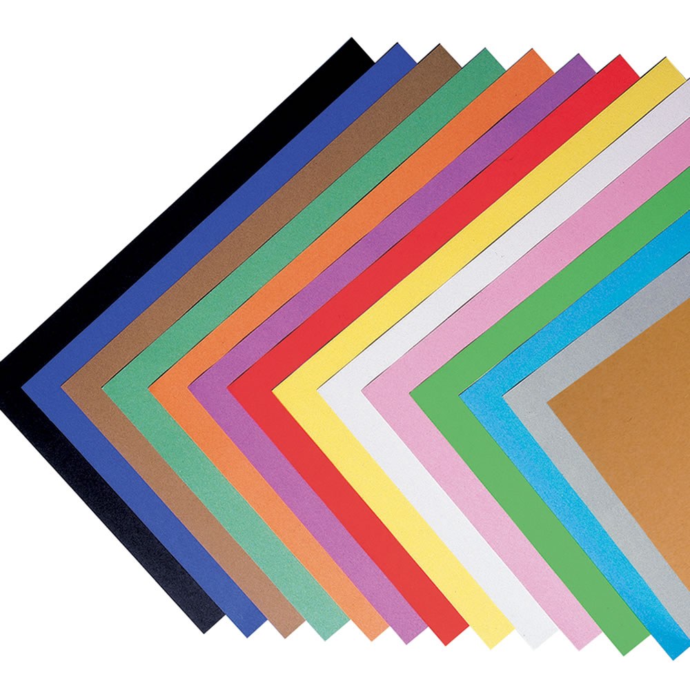 Pacon Sunworks® 12" x 18" Construction Paper Assorted Pack - 700 Sheets