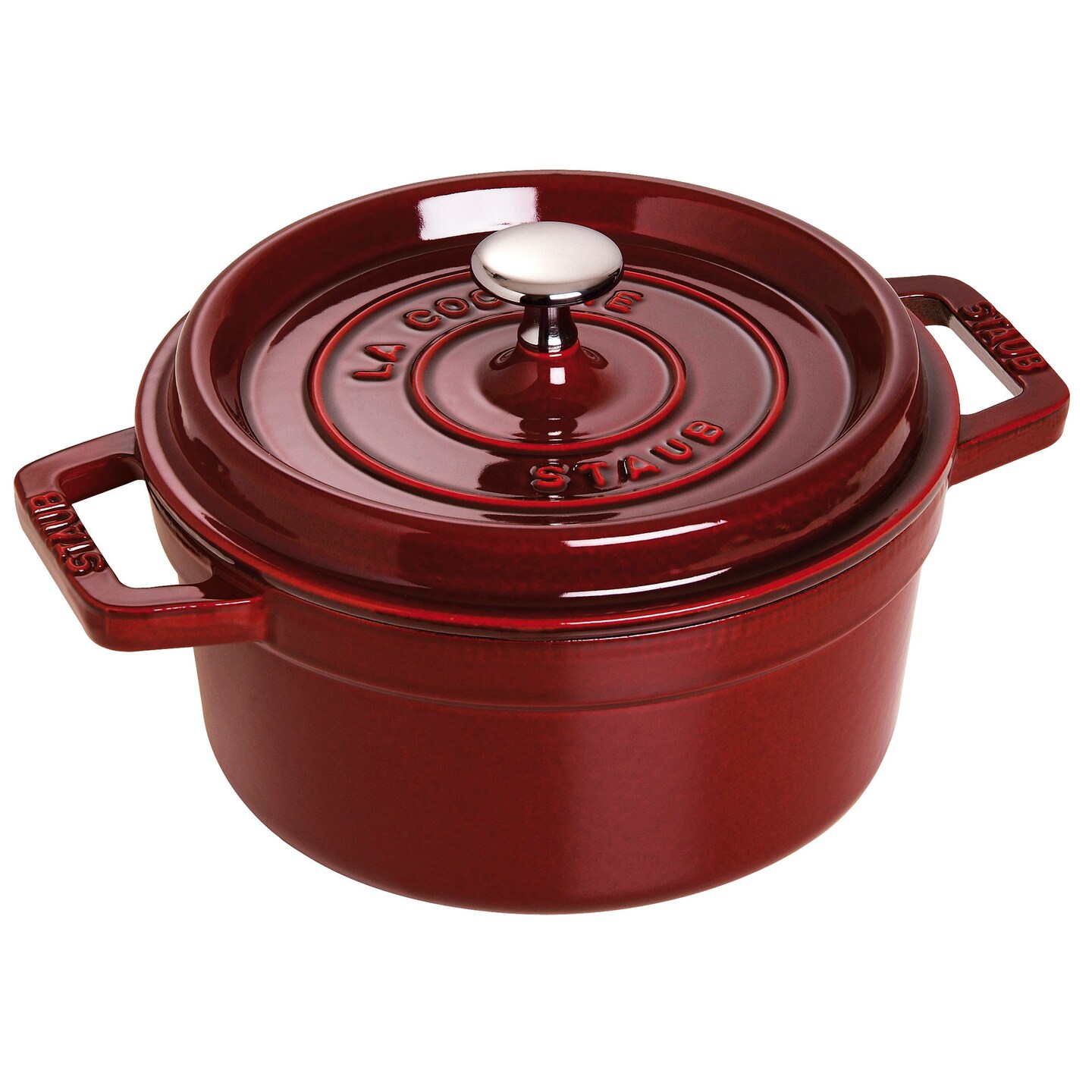 STAUB Cast Iron 2.75-qt Round Cocotte
