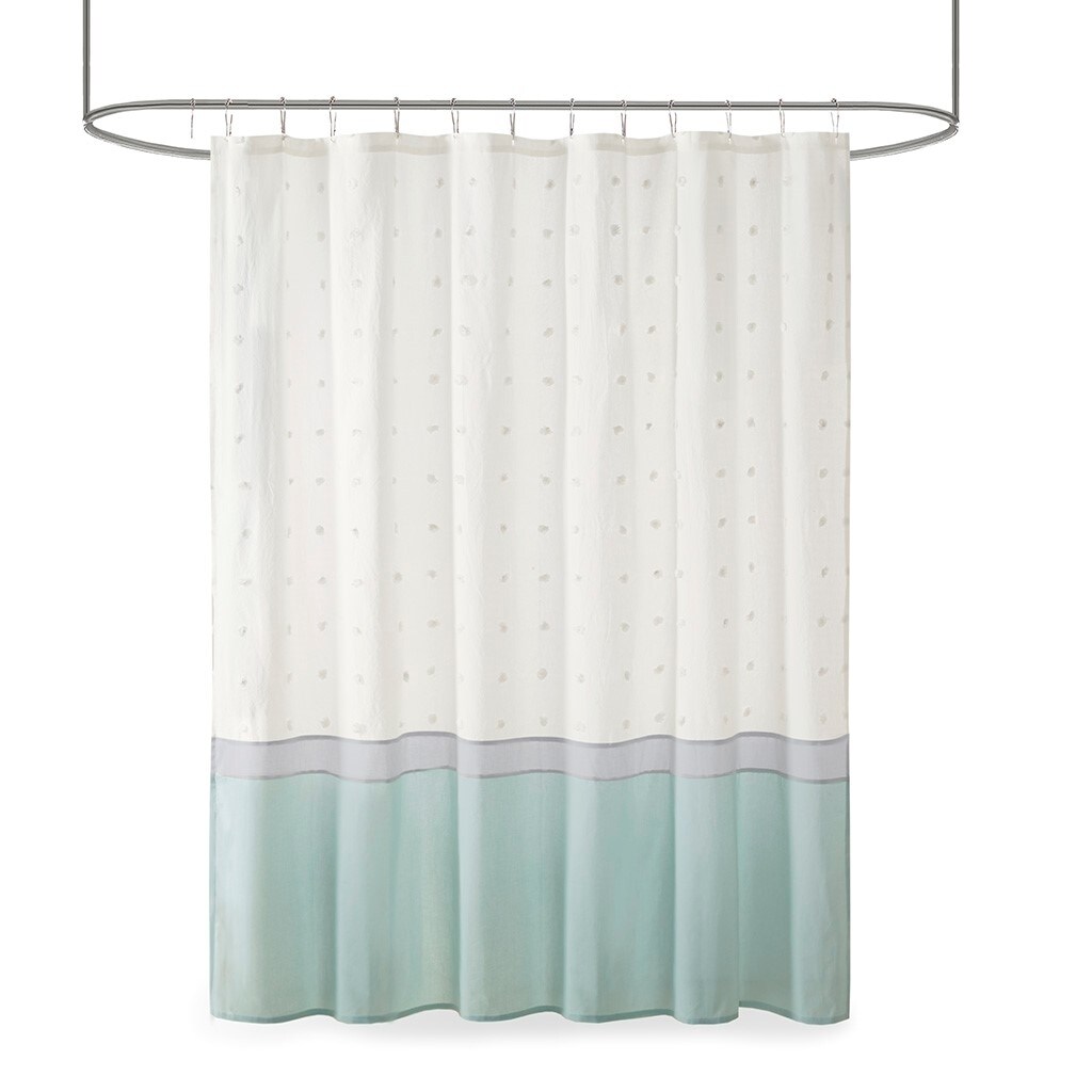 Gracie Mills Olga Cotton Jacquard Shower Curtain - GRACE-14192 | Michaels