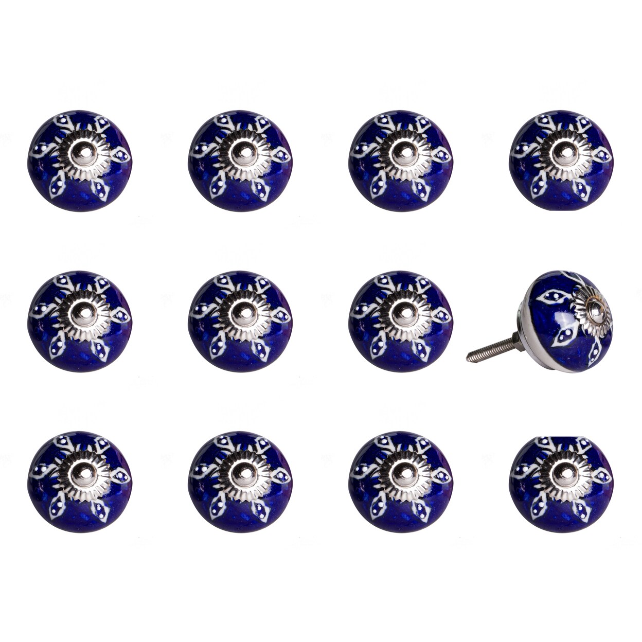 Knob-It    Classic Cabinet and Drawer Knobs  12-Piece  9