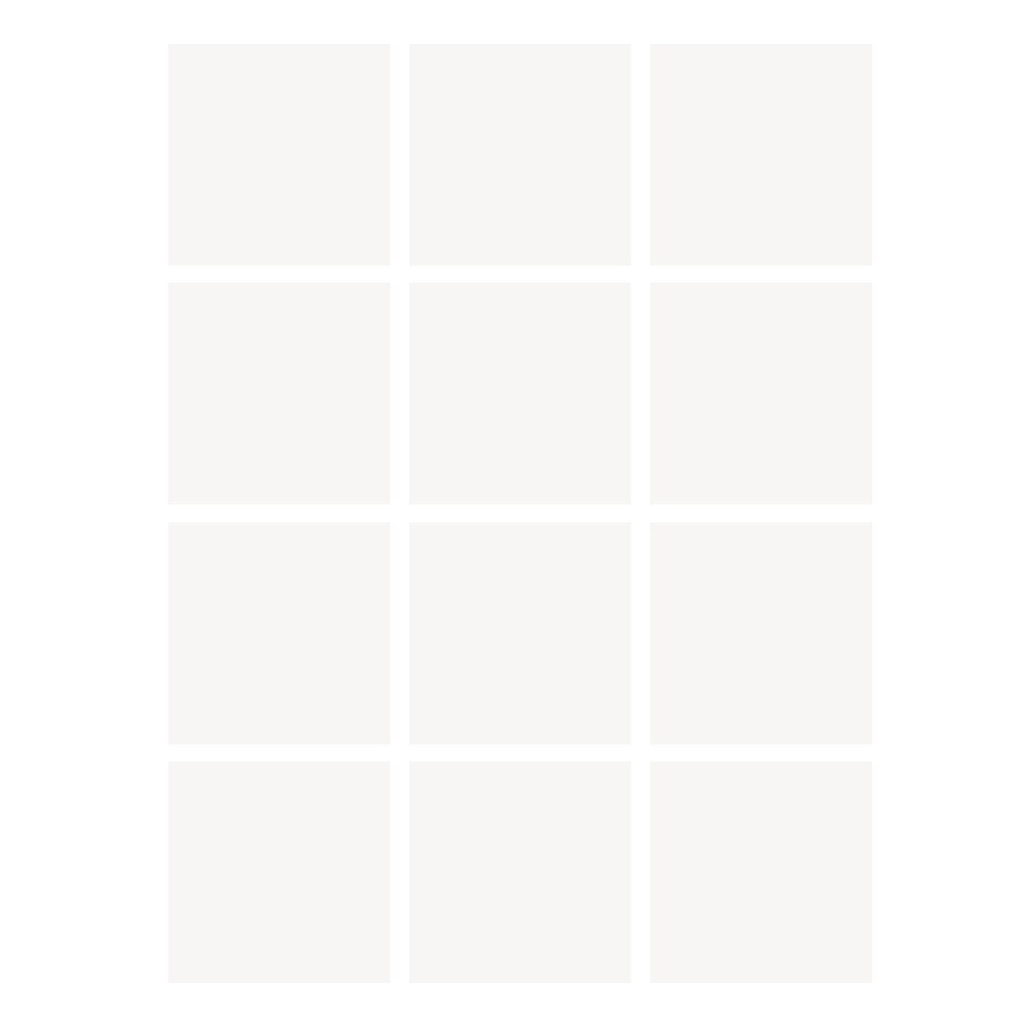 5" x 5" White Dry Erase Stickables w/ Dry Erase Marker 2 Packs of 12