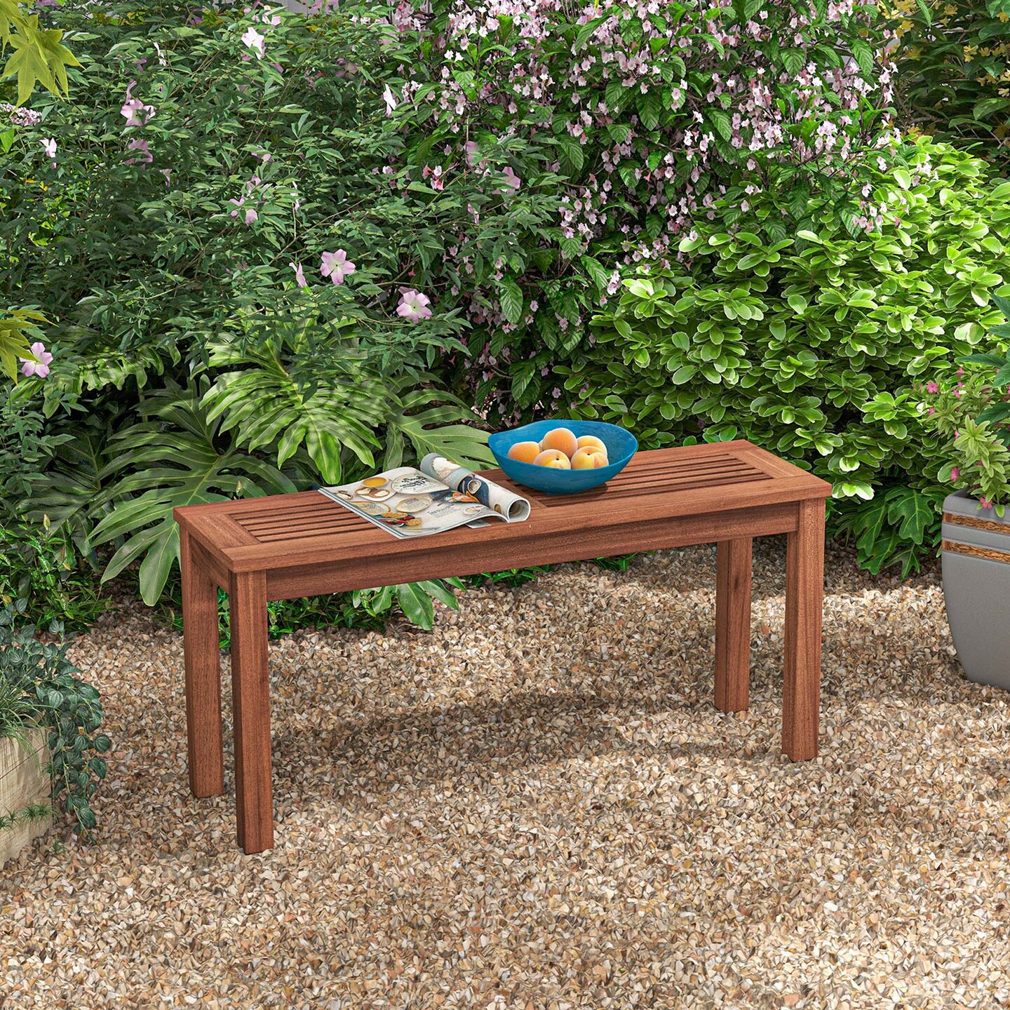 costway-patio-backless-bench-2-seater-outdoor-dining-bench-solid-wood