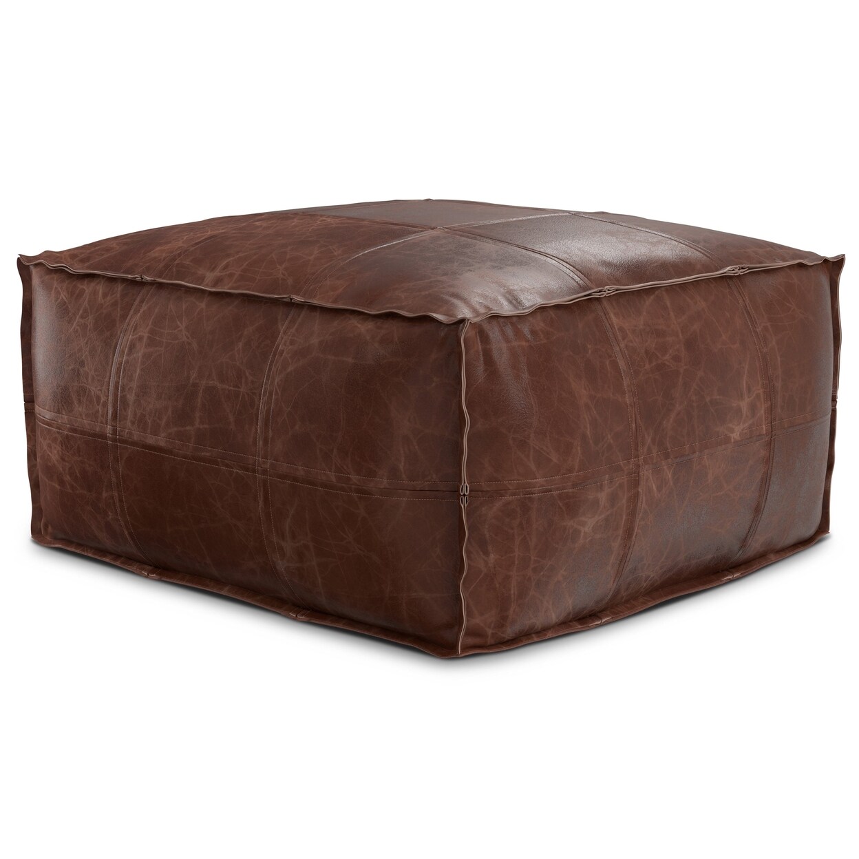 Simpli Home Sheffield Coffee table Pouf