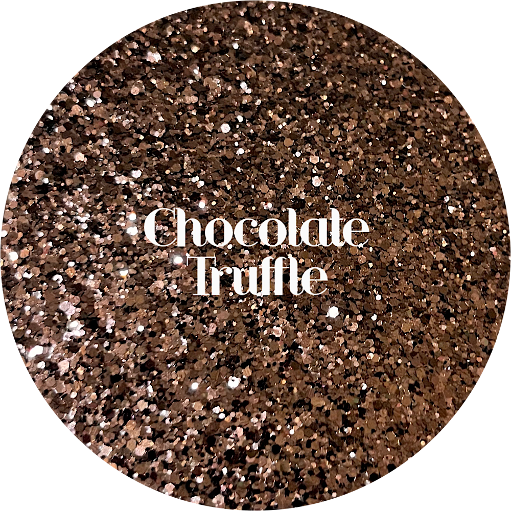 Polyester Glitter - Chocolate Truffle by Glitter Heart Co.&#x2122;