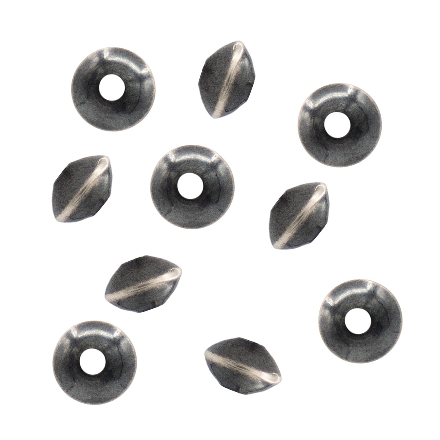 JewelrySupply Sterling Silver Navajo Style Pearl Loose Beads for Crafting and Jewelry Making Bracelets, Necklaces, Earrings, Make Your Own Jewelry
