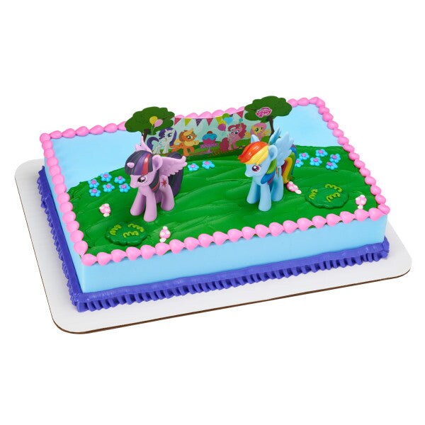 My Little Pony It&#x27;s a Pony Party! DecoSet&#xAE; Cake Decoration