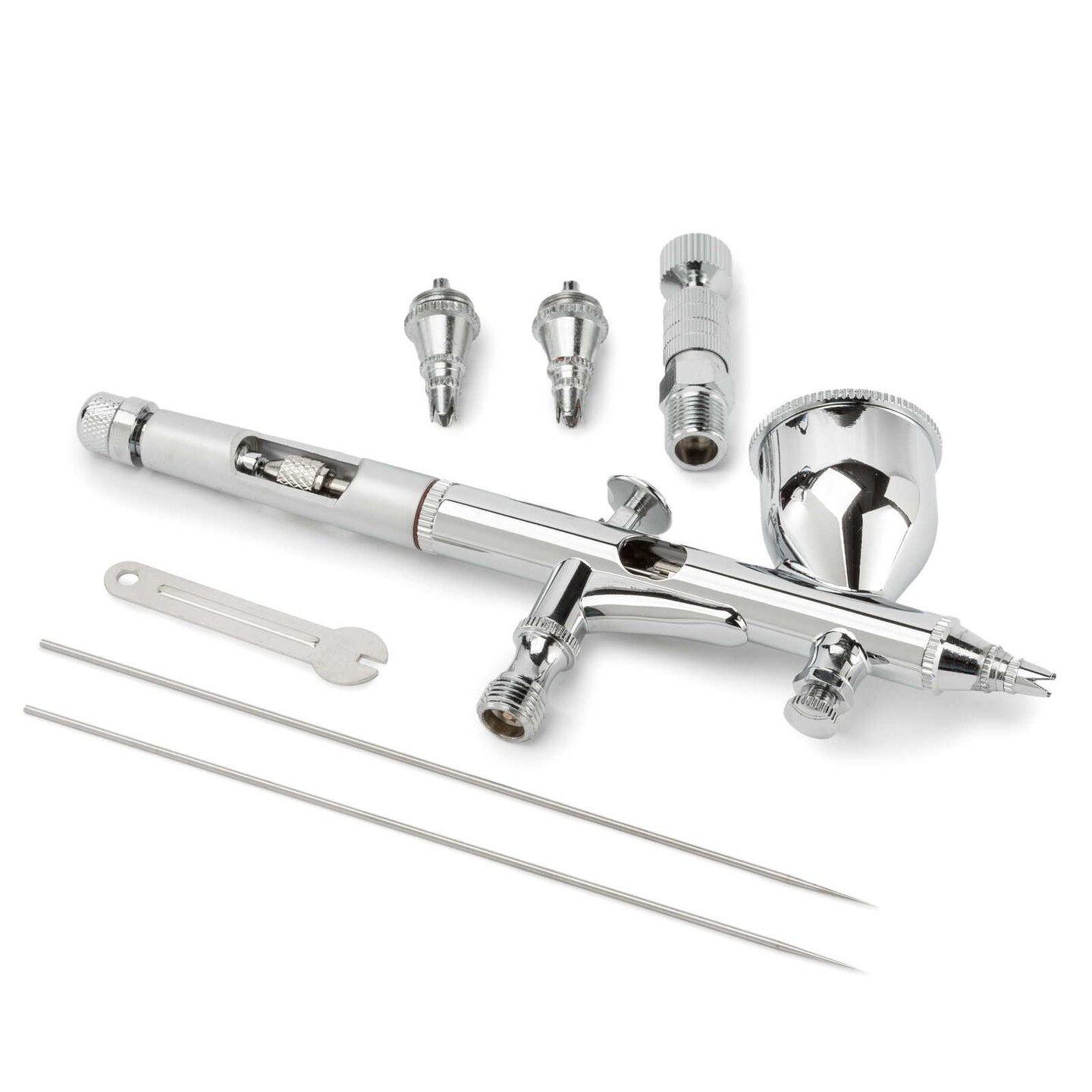 PointZero Precision 9cc Airbrush Set MAC Valve Crenelated (.2mm .3mm .5mm)