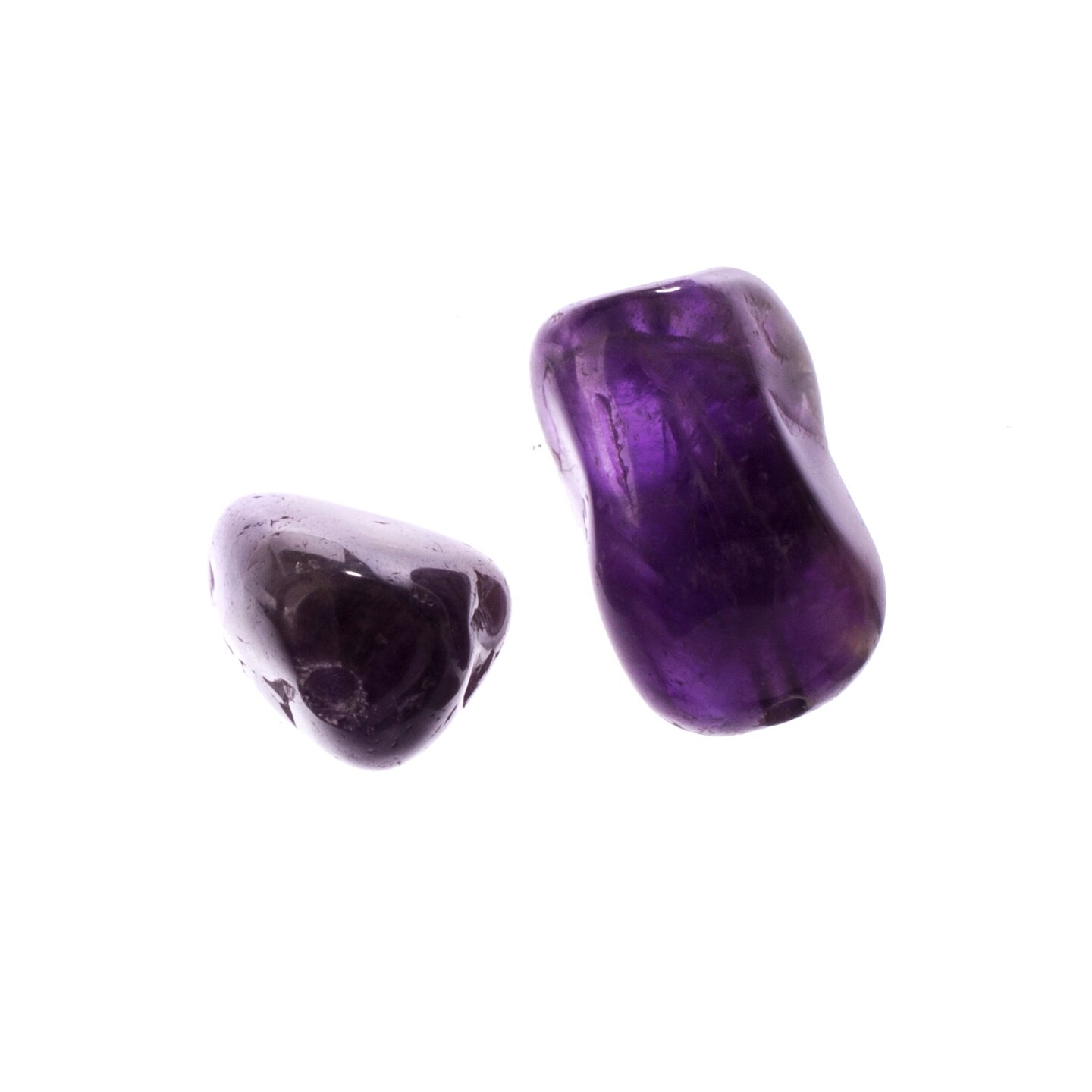 Earth&#x27;s Jewel 16&#x22; Amethyst Natural Semi-Precious Nugget Strung Bead