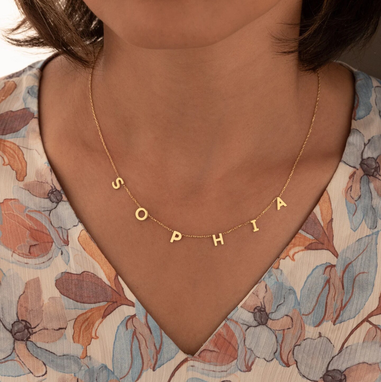 Name 2025 necklace spaced