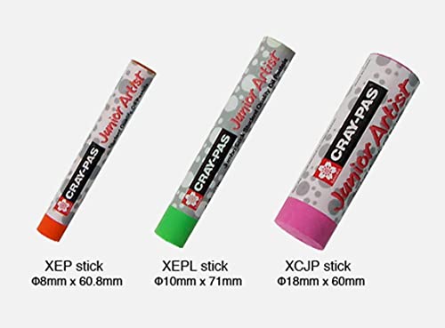 Cray-Pas Junior Artist Oil Pastel Set - Soft Oil Pastels for Kids & Artists - 50 Sticks