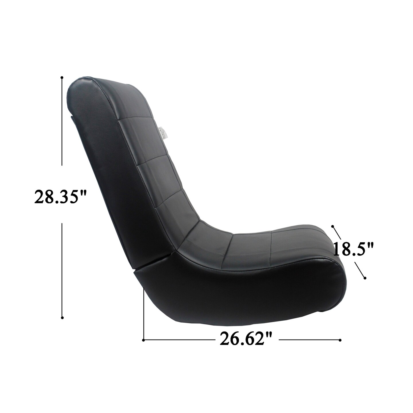 Rockme Video Gaming Rocker Chair For Kids, Teens, Adults, Boys Or Girls