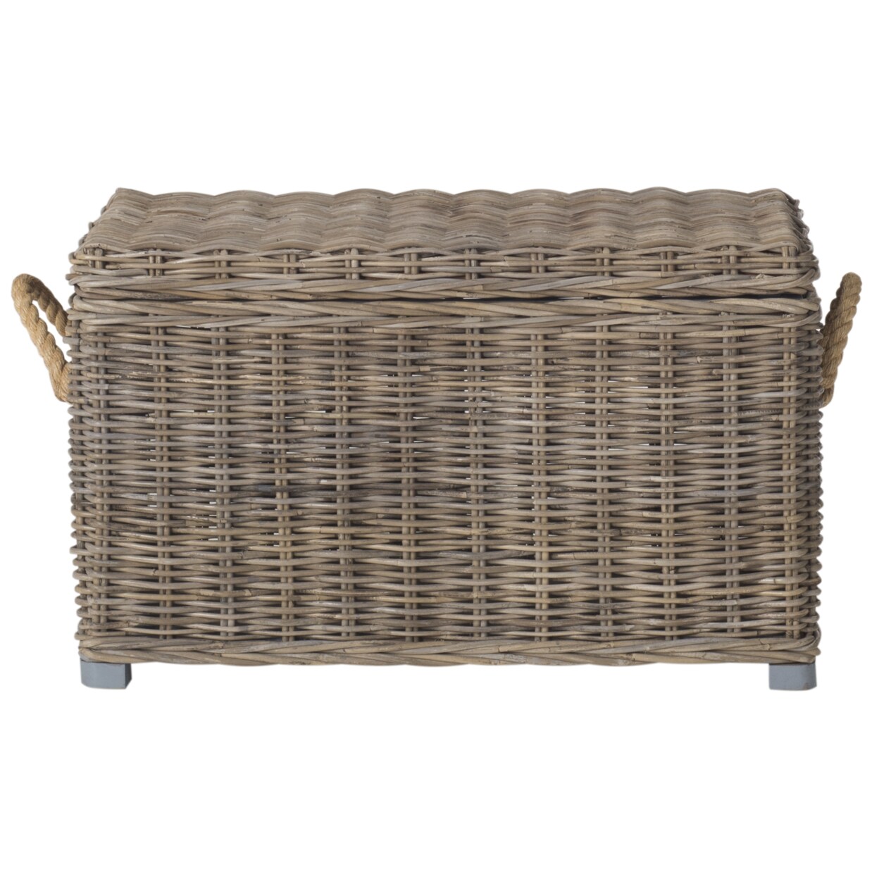 Safavieh   Salim Wicker Trunk Grey